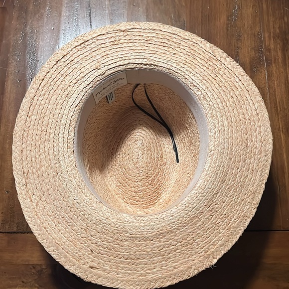 Michael Stars Pom Pompeii Wide Brim Adjustable Hat - Picture 6 of 7